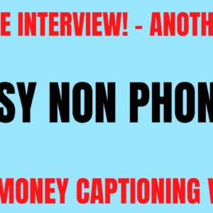 Skip The Interview - Another Egg | Non Phone Work From Home Job | Make Money Captioning Videos