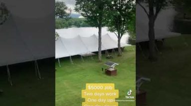 $5000 Tent Job