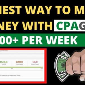 Earn $500+ Everyday On CPAGRIP ( CPA Affiliate  Marketing For Beginners ) Make Money Online