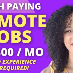 $33 PER HOUR! RARE HIGH PAYING REMOTE JOB WITH NO EXPERIENCE REQUIRED! Work From Home Jobs