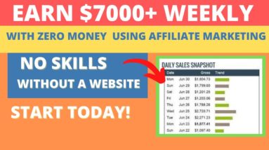 Make your first $100 with affiliate marketing in 24 hours (new strategy) Step by step tutorial.