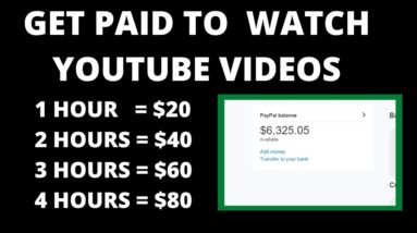 Make Money Online Watching YouTube Videos 2022 (AVAILABLE WORLDWIDE)