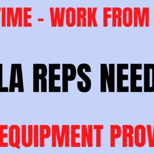 Part Time Work From Home Job | Fmla Reps Needed | Equipment Provided | Online Job Hiring Now 2022