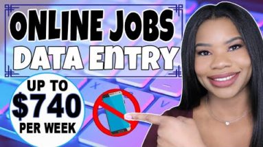 $740 PER WEEK DATA ENTRY ONLINE JOBS! LITTLE EXPERIENCE, NO DEGREE! APPLY ASAP | WORK FROM HOME JOBS