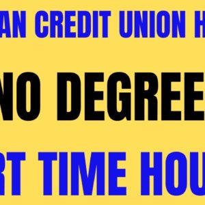 Avadian Credit Union Hiring | No Degree | Part Time Work From Home Job | Online Work From Home Jobs