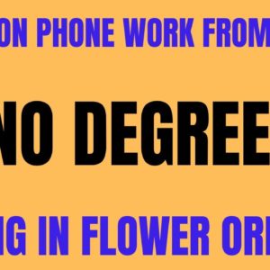 Easy Non Phone Work From Home Job | No Degree | Keying In Flower Orders |  How To Work From Home