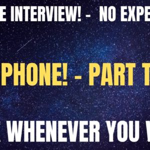 Skip The Interview Part Time | Non Phone Work From Home Job | Login Whenever You Want Remote