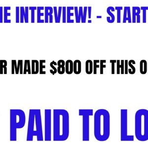 Skip The Interview! Sign Up Today Start Today! Member Made $800 |Get Paid To Look Work From Home Job