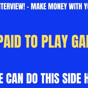 Skip The Interview - Use Your Phone | Get Paid To Play Games Work From Home Job | Easy Side Hustle