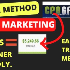 EARN $300 Daily On CPAGRIP (CPA Marketing For Beginners) Make money online 2022