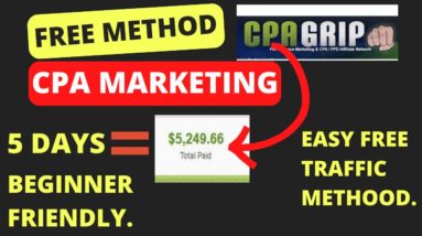 EARN $300 Daily On CPAGRIP (CPA Marketing For Beginners) Make money online 2022