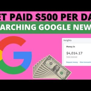 Earn $500+ Per Day with Google News 🔥 (Make Money Online from Google)