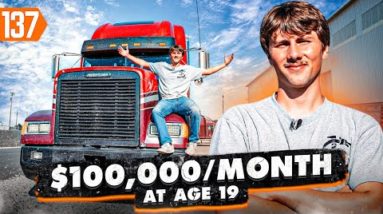 19 Year-Old Starts a Trucking Business