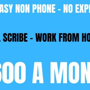 Easy Peasy Non Phone No Experience Work From Home Job | Anyone Can Do This Job | $1600 A Month