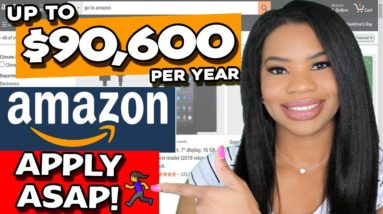 *URGENT!!* $90,600 PER YEAR AMAZON ONLINE JOBS! NOW HIRING US-WIDE! WORK FROM HOME JOBS 2022