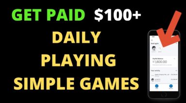 Get Paid $100 Per Day To Play Games Online ( Make Money Online 2022 )