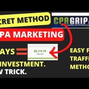 Get Paid $6000 /Week On CPAGRIP (CPA Marketing For Beginners)Make Money Online 2022| Online Business