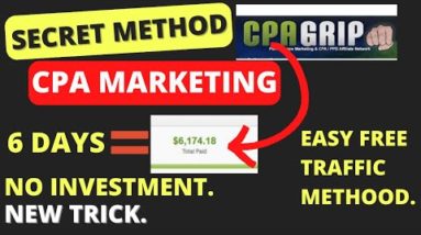 Get Paid $6000 /Week On CPAGRIP (CPA Marketing For Beginners)Make Money Online 2022| Online Business