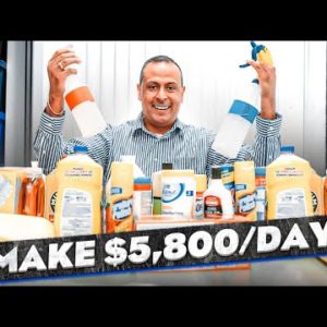 He Invested $5,000 to Build $1.4M/Year Cleaning Business