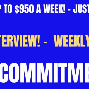 Skip The Interview | Make Up To $950 A Week - Just Typing | Work From Home Job | No Commitment