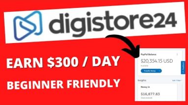 Earn $300 DAY With No Skills Digistore24 Tutorial For Beginners | Free Traffic Method | make money