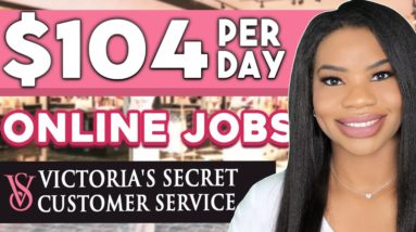 URGENT: $104 PER DAY ONLINE JOBS! VICTORIA'S SECRET NOW HIRING CUSTOMER REPS! WORK FROM HOME 2022