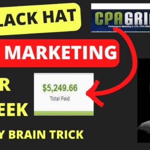 BLACK Hat CPA Marketing | CPAGRIP Content Locking | Post On Free Website | Digital Marketing | Earn