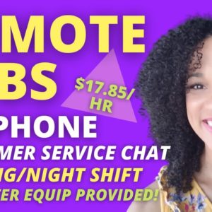 🚫NO PHONE Work From Home Chat Jobs NO TALKING! Night Shift | REMOTE JOBS 2022