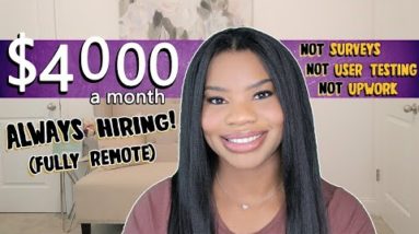 Top 10 Work From Home Jobs ALWAYS HIRING - Worldwide