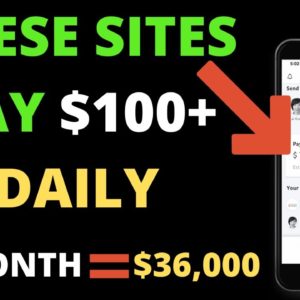 5 Websites That Will Pay You $100+ Daily Within 24 Hours To Use Your Phone (Easy Work At Home Jobs)