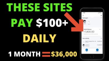 5 Websites That Will Pay You $100+ Daily Within 24 Hours To Use Your Phone (Easy Work At Home Jobs)