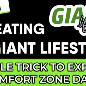 CREATING A GIANT LIFESTYLE | SIMPLE TRICK TO EXPAND COMFORT ZONE DAILY | EPISODE 001