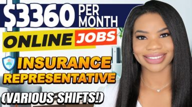 🤑 $3360 PER MONTH ONLINE JOBS! LITTLE EXPERIENCE + EVENING SHIFTS! WORK FROM HOME JOBS 2022