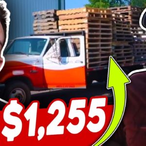 $1,255 IN 1 DAY Reselling Pallets - Day in the Life of a Pallet Reseller