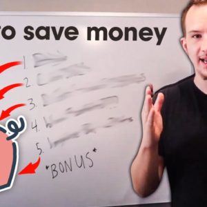 5 Ways To Save Money With Low Income 🤑 (money saving tips)