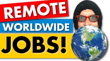 7 WORLDWIDE Companies HIRING For Remote Jobs!