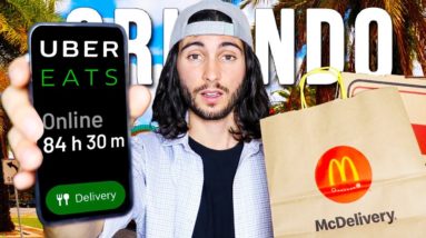 84 HOUR Uber Eats Challenge | Is it a good side hustle?