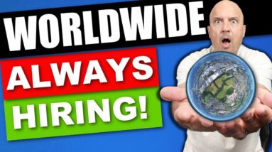 🔥26 WORLDWIDE🔥 Companies Always Hiring Work From Home Jobs Online - Hindi Subtitles