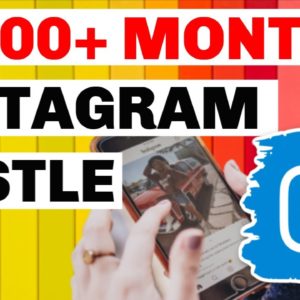 NEW Trick To Make Money Online With Instagram $2000+ MONTH - Beginner Side Hustle