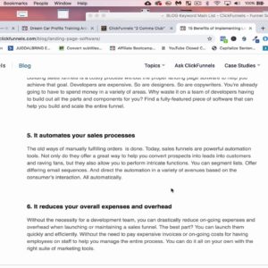 ClickFunnels Benefits - Learn The Top 15 Benefits Of ClickFunnels