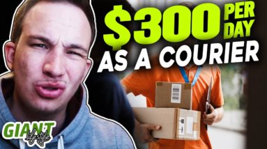 Courier Makes $300/DAY ($55/day Independent Courier Business)