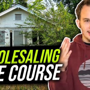 How To Wholesale Houses 🤑 A-Z Tutorial (My 1st Deal Wholesaling Real Estate)