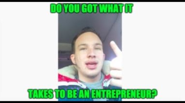 Everybody SWEARS They Want to REALLY DO Entrepreneurship