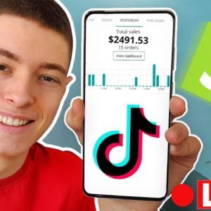 Finding 10+ Winning Products On TikTok (LIVE) - Shopify Dropshipping