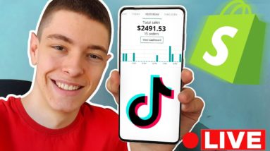 Finding 10+ Winning Products On TikTok (LIVE) - Shopify Dropshipping