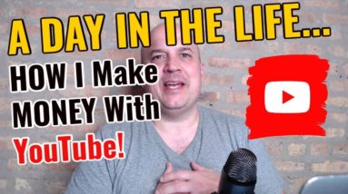 HOW I MAKE MONEY ONLINE WITH YouTube | WORKING FROM HOME | DAY IN LIFE!