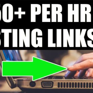 How To Make $250+ Per Hour POSTING LINKS (Make Money Online)