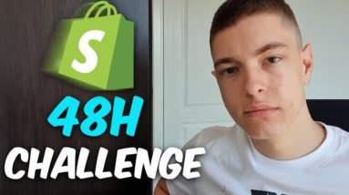 I Tried Shopify Dropshipping For 48H (TikTok Edition)