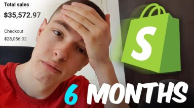 I Tried Shopify Dropshipping For 6 Months (My Experience)