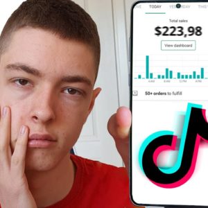 I Tried Shopify Dropshipping On TikTok For 24H (FULL REVEAL)